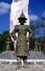 Burma / Myanmar: Bronze statue of Burmese king, Mandalay Fort